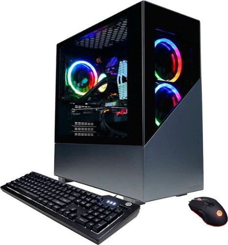CyberPowerPC - Gamer Supreme Gaming Desktop - Intel Core i7-11700KF - 16GB Memory - NVIDIA GeForce RTX 3070 - 1TB SSD - Black-Angle_Standard 