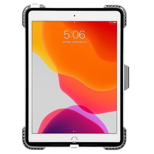 Targus - SafePort® Rugged Healthcare Case for iPad® (8th and 7th gen.) 10.2-inch - White
