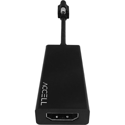 Accell USB-C to HDMI 2.0 Adapter - CEC Enabled - Black WORLDWIDE DELIVERY