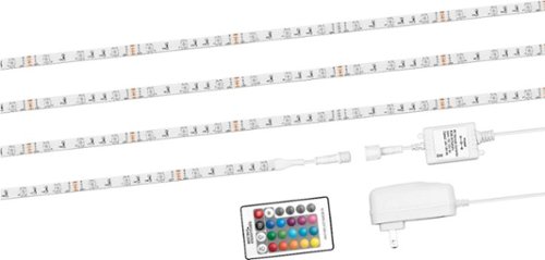 Best Buy essentials™ - 16' Multi-Color LED Lightstrip - Multi-Color