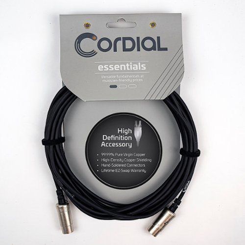Cordial - Digital Interface - Standard 5-Pin MIDI - Black