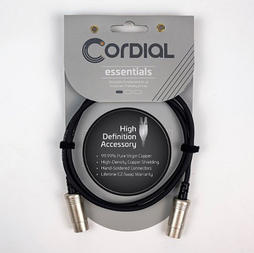Cordial - Digital Interface - Standard 5-Pin MIDI - Black