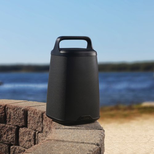 ION Audio Acadia Waterproof Bluetooth Enabled Stereo Speaker with 360° Sound - Black BUY IN QATAR