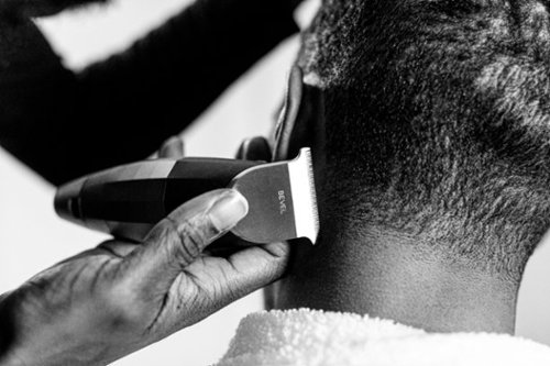 Bevel Cordless Professional Grade Hair and Beard Trimmer - Silver BUY IN SINGAPORE