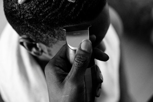 Bevel Cordless Professional Grade Hair and Beard Trimmer - Silver BUY IN UAE