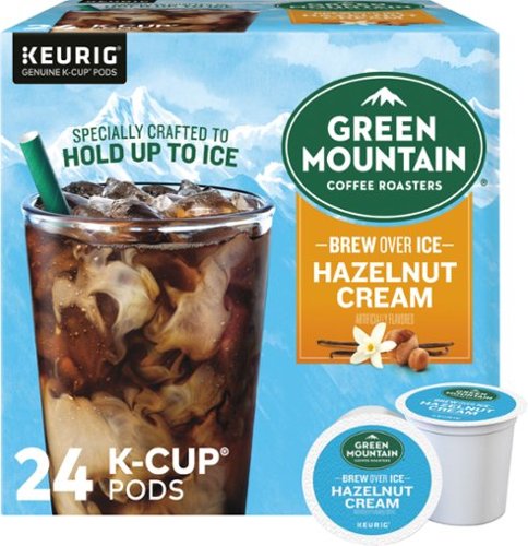 Green Mountain Coffee - Brew Over Ice Hazelnut Cream K-Cup Pods 24ct