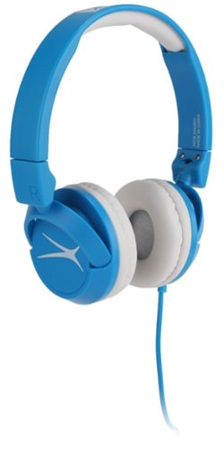 Altec Lansing - Kid Safe Wired On-Ear  Headphones - Blue
