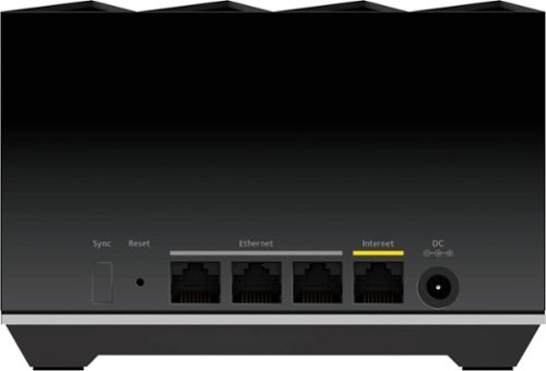 NETGEAR Nighthawk AX3600 Tri-Band Mesh Wi-Fi System (3-pack) - Black WORLDWIDE DELIVERY