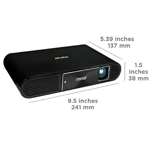 Miroir Ultra Pro M631 1080p DLP Projector - Black GLOBAL SHIPPING