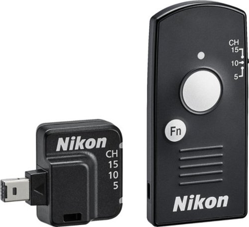 Nikon - WR-R11b/WR-T10 Remote Controller Set - Black