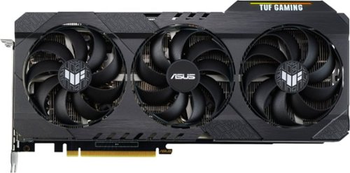 ASUS - NVIDIA GeForce RTX 3060 Ti TUF 8GB GDDR6 PCI Express 4.0 Graphics Card-Front_Standard