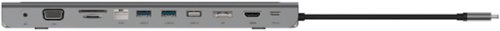 Belkin 11-in-1 USB C Hub with 4K HDMI, DP, VGA, 100W PD Docking Station for MacBook Pro, Air, and more - Gray HOW TO BUY