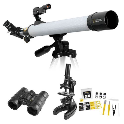National Geographic - 50mm Refractor Telescope Deluxe Adventure Set