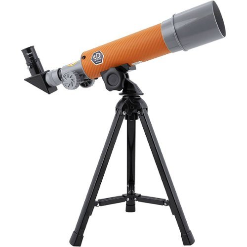 Discovery - Juno 50mm Refractor Telescope - Orange-Left_Standard 