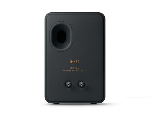 KEF LS50 Meta Single Channel Speaker Black LS50CMETAB - Best Buy