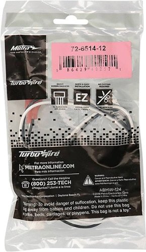 Metra Speaker Harness for Select 2002-2023 Jeep Dodge Volkswagen Ram - Multi HOW TO BUY