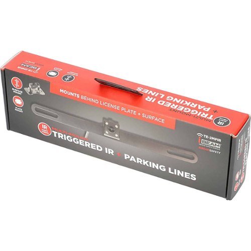 iBEAM License Plate Backup Camera WORLDWIDE DELIVERY