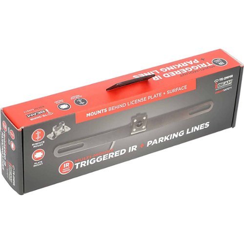 iBEAM License Plate Backup Camera GLOBAL SHIPPING
