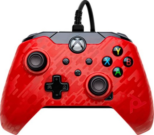PDP - Wired Controller - Xbox Series X|S - Xbox One - PC - Phantasm Red - Phantasm Red