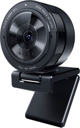 Razer Kiyo Pro 1920 x 1080 Webcam with High-Performance Adaptive Light Sensor - Black BUY IN EUROPE