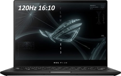 ASUS - ROG 13.4" Touchscreen Gaming Laptop - AMD Ryzen 9 - 16GB Memory - NVIDIA RTX3050 Ti V4G Graphics - 1TB SSD - OFF BLACK - OFF BLACK