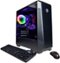 CyberPowerPC - Gamer Xtreme Gaming Desktop - Intel Core i5-9600KF - 8GB Memory - NVIDIA GeForce GT 1030 - 500GB SSD - Black-Angle_Standard