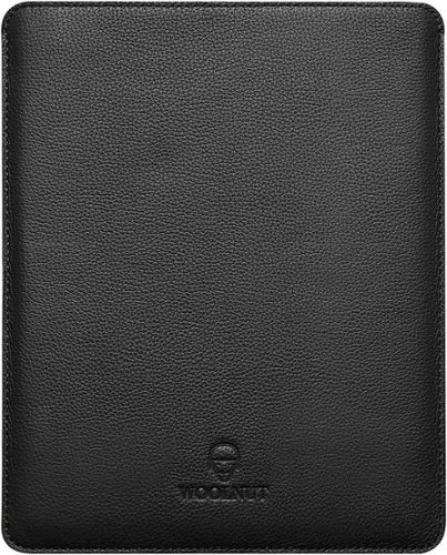 Woolnut - Leather Sleeve for Apple iPad Pro 12.9" (3rd Generation 2018 and 4th Generation 2020) - Black