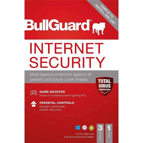 BullGuard - Internet Security 2021 Edition (3 Devices) (1-Year Subscription)