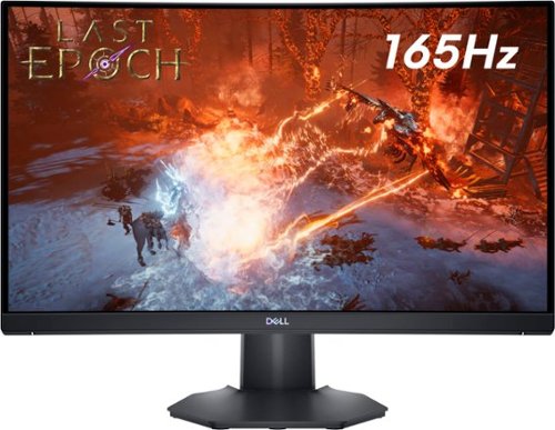  Dell - 24&quot; VA LED FHD Curved Gaming Monitor (HDMI 2.0, Display Port 1.2) - Black