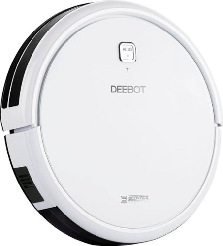 ECOVACS Robotics - DEEBOT N79 Wi-Fi Connected Robot Vacuum - White