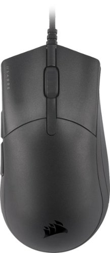  CORSAIR - CHAMPION SERIES SABRE PRO Lightweight Wired Optical Gaming Mouse with 69g Ultra-lightweight design - Black