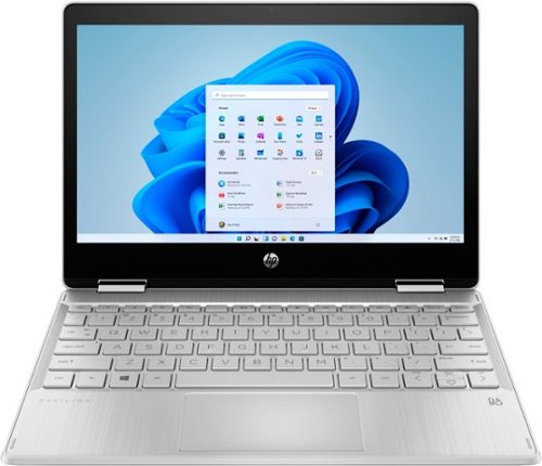  HP - Pavilion x360 2-in-1 11.6&quot; Touch-Screen Laptop - Intel Pentium Silver - 4GB Memory - 128GB SSD