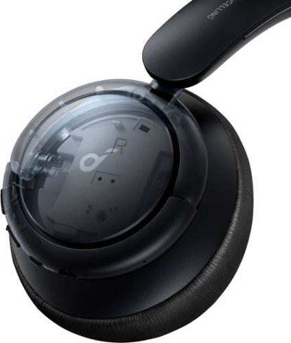 Soundcore - por Anker Life Tune XR Auriculares inalámbricos activos con cancelación de ruido sobre la oreja - Negro