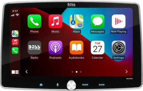  BOSS Audio - 9&quot; Car Multimedia Player with Android Auto and Apple CarPlay - Black