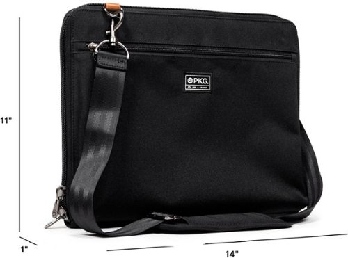 PKG Wellington Accordion Laptop Folio - Black BUY IN SAUDI ARABIA