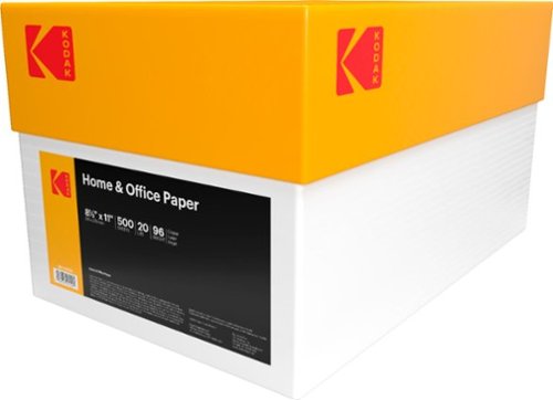 Kodak - Home & Office - Copy Paper - 8 1/2" x 11" - 500 sheets - Paper - White
