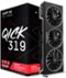 XFX - Speedster QICK 319 AMD Radeon RX 6800 16GB GDDR6 PCI Express 4.0 Gaming Graphics Card - Black-Front_Standard