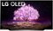 LG - 77" Class C1 Series OLED 4K UHD Smart webOS TV (2021)-Front_Standard