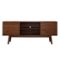 Walker Edison - Modern 2 Door TV Console for TV's up to 65" - Walnut-Front_Standard