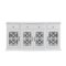 Walker Edison - Classic Fretwork Storage Sideboard - White-Front_Standard