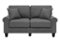 Serta - Copenhagen 61" Loveseat - Gray-Front_Standard
