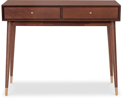 Photos - Other Furniture Modern Adore Decor - Sutton Mid-Century  Console Table - Walnut Brown FUTB2 