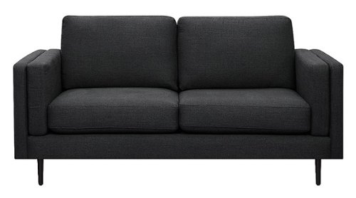 Elle Decor - Simone Sofa - French Charcoal