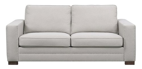 Serta - Hemsley 81" Sofa - Welcoming Mushroom