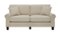 Serta - Copenhagen 78" Sofa - Cream-Front_Standard
