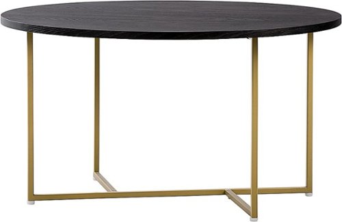 Elle Decor - Ines Round Coffee Table - French Black