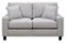 Serta - Palisades 61" Loveseat - Light Gray-Front_Standard