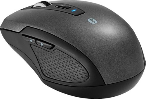 Best Buy essentials™ Lightweight Bluetooth Optical Standard Ambidextrous Mouse with 6-Button - Wireless - Black WORLDWIDE DELIVERY