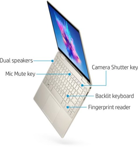 HP ENVY 2-in-1 13.3 Touch-Screen Laptop - Intel Evo Platform - Core i7 - 8GB Memory - 512GB SSD - Pale gold BUY IN DUBAI