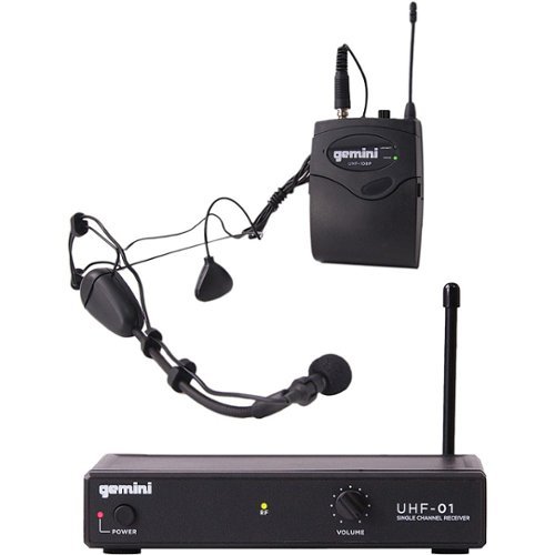 gemini UHF-01HL: Wireless Microphone System